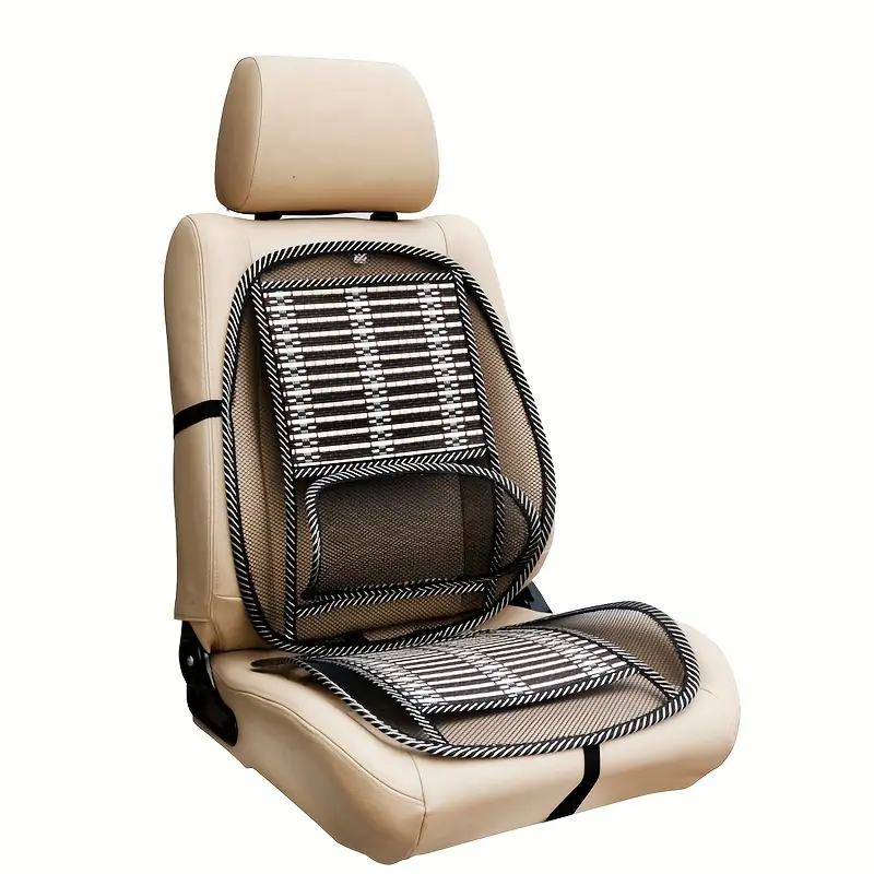 Breathable Summer Car Seat Cushion with Lumbar Support