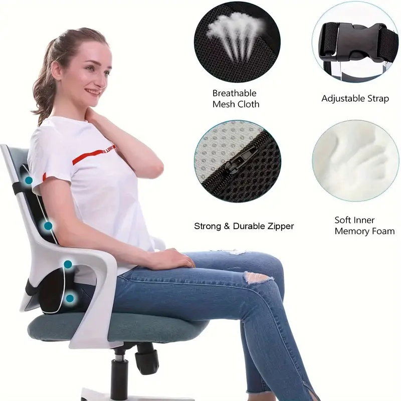 Ergonomic Lumbar Support Pillow - Image 2