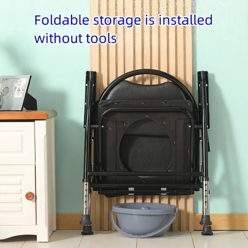 Adjustable Elderly Toilet Chair - Image 3