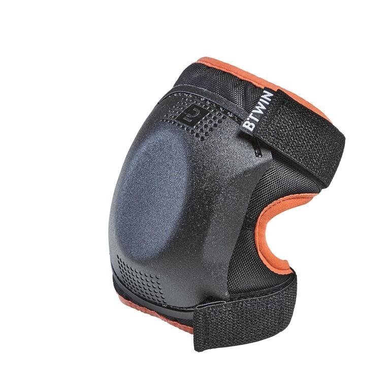 One Size Cycling Elbow and Knee Protectors Set 3-6 Years-orange - Image 4